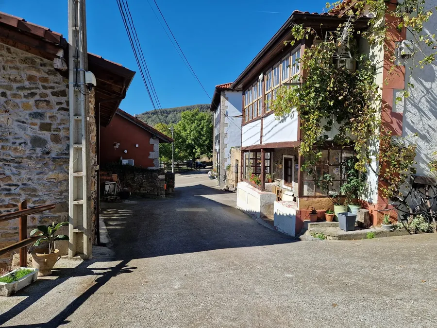 Village street in Aja