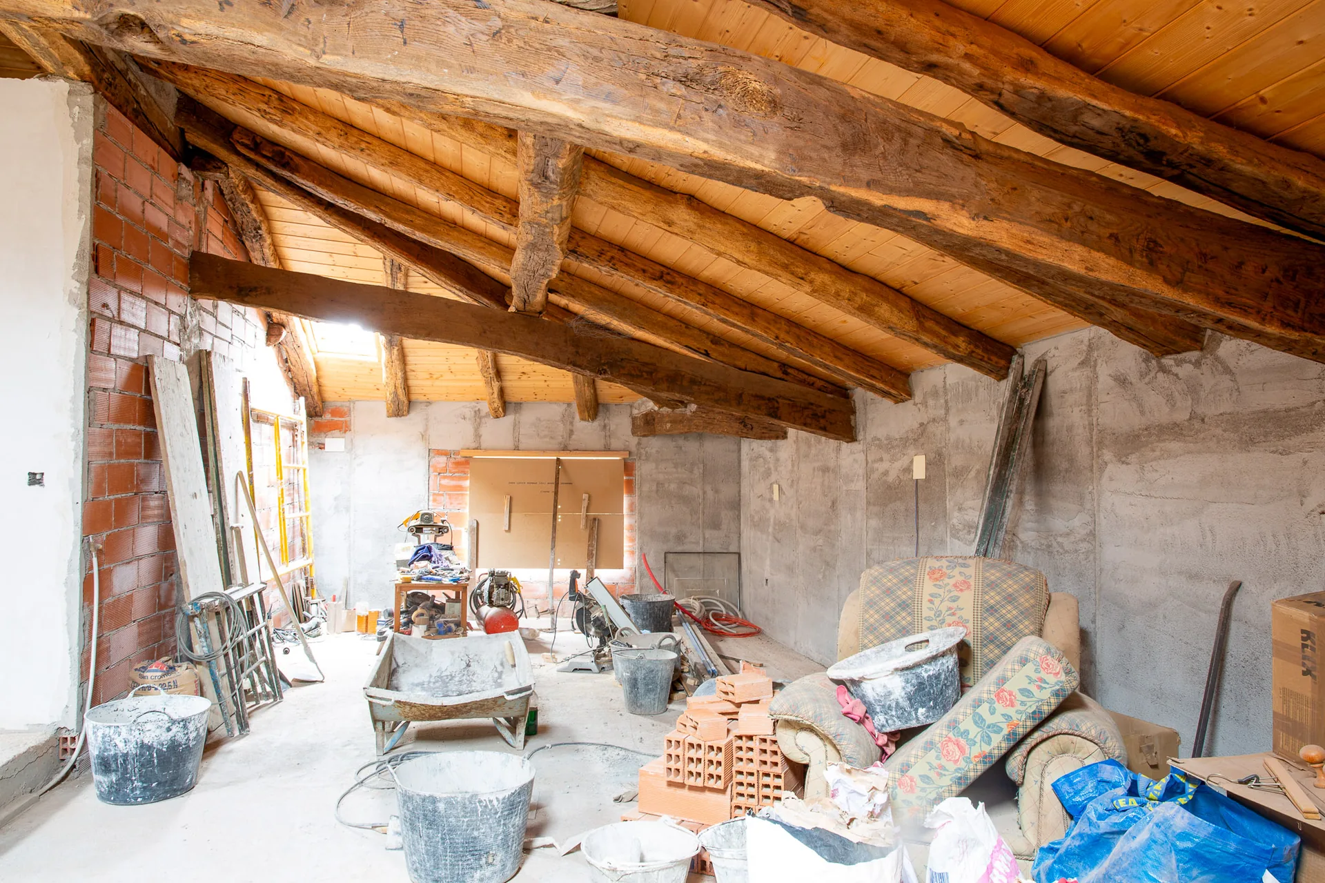 Kitchen framing phase